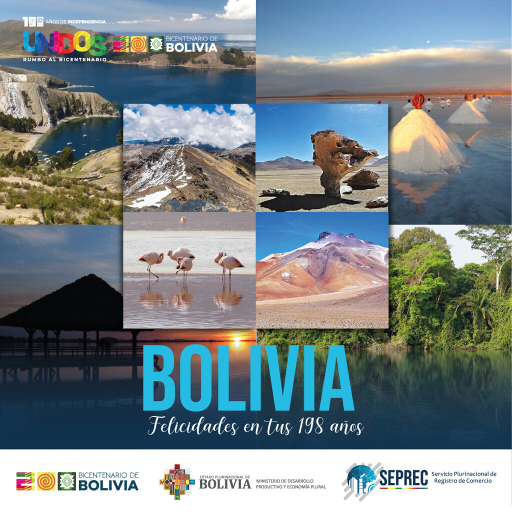 <strong>SEPREC CELEBRA EL 198 ANIVERSARIO DE LA INDEPENDENCIA DE BOLIVIA</strong>