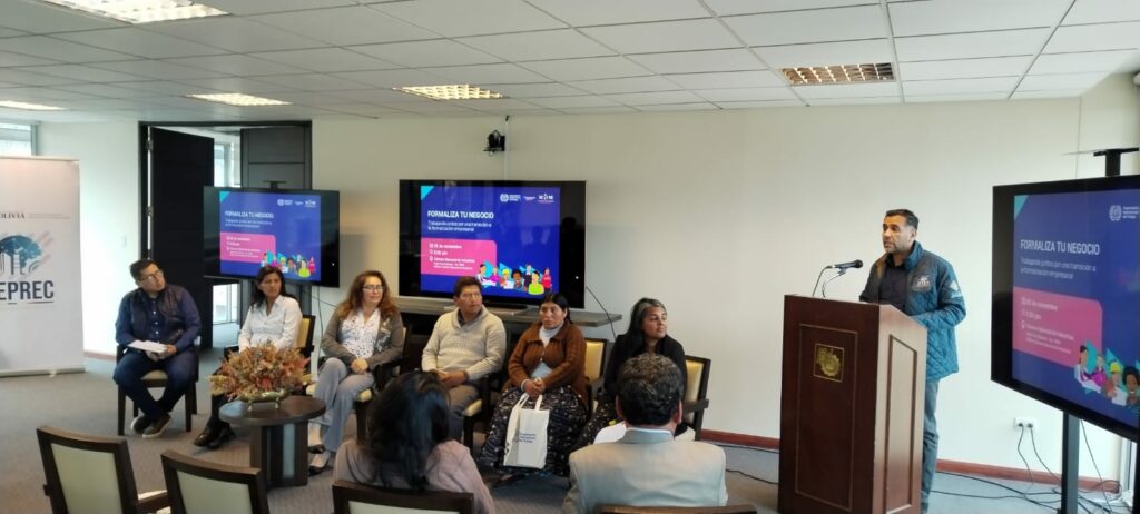 SEPREC PARTICIPA EN LA FORMACIÓN EMPRESARIAL CON EL PROGRAMA «FORMALIZA TU NEGOCIO» ORGANIZADO POR LA OIT