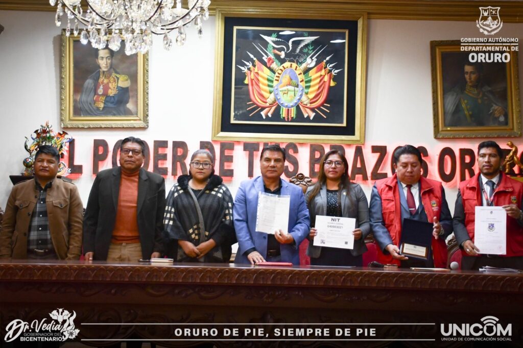 SEPREC REGISTRA LA PRIMERA EMPRESA PÚBLICA DEPARTAMENTAL MIXTA EN BOLIVIA: “PUERTO SECO ORURO